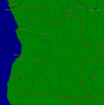 Angola Städte + Grenzen 2374x2400